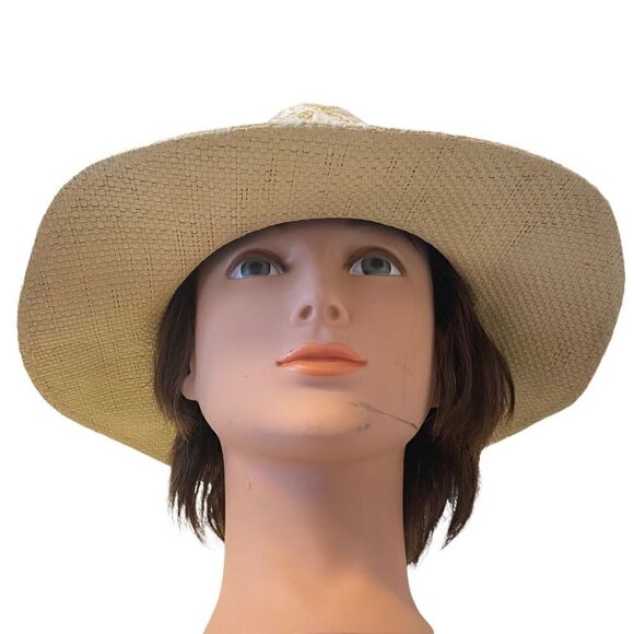 BCBGeneration lace Panama Hat - Picture 5 of 12
